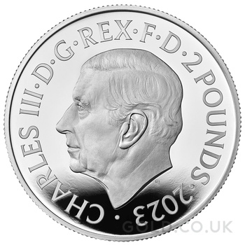 2023 Proof King Arthur Silver Coin Myths & Legends 1oz Boxed