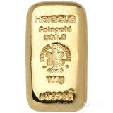 100g Heraeus Gold Bar