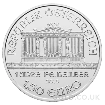 2019 Austrian Philharmonic Silver Coin 1oz