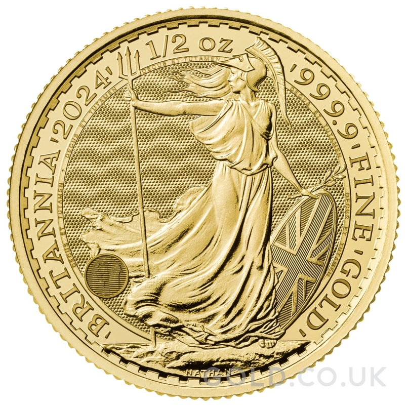 2024 1/2oz Gold Britannia Coin
