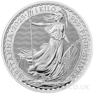 2025 Britannia One Kilo Silver Coin