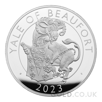 2023 Yale of Beaufort Silver Coin Tudor Beasts 1kg Proof Boxed