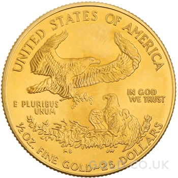 1997 1/2oz American Eagle Gold Coin