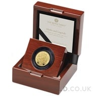 Morgan le Fay 1oz Proof Gold Coin Boxed (2023)