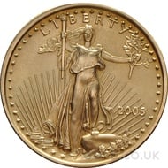2005 1/4 oz Gold America Eagle