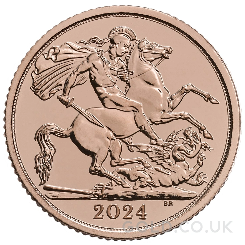 2024 Gold Half Sovereign