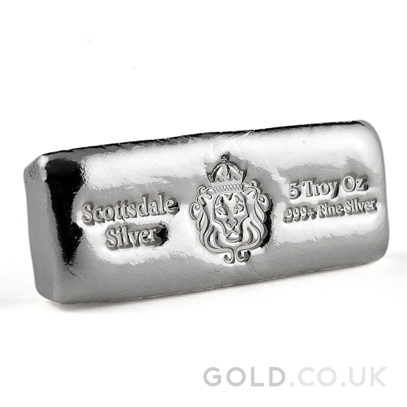 5oz Silver Bar Scottsdale Cast