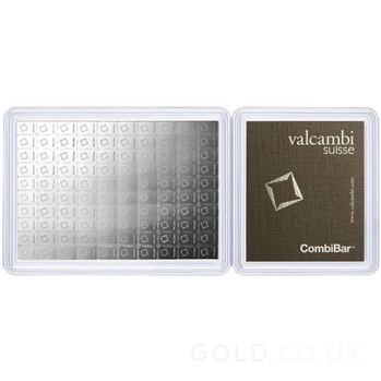 100 x 1g Silver Bar CombiBar