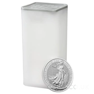 2024 Tube of 25 Britannia One Ounce Silver Coins