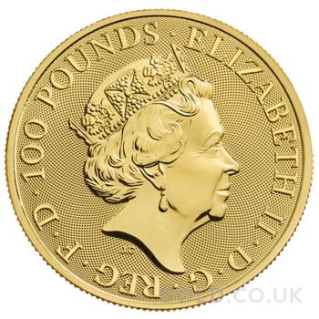 2021 Queen's Beasts Completer Gold Coin 1oz