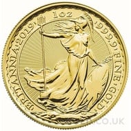 Britannia One Ounce Gold Coin (2019)