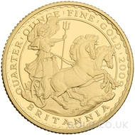 2009 1/4oz Gold Proof Britannia