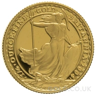 2004 1/4oz Gold Proof Britannia