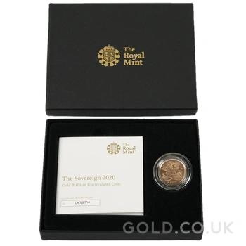 2020 Gold Sovereign Brilliant Uncirculated (Boxed)