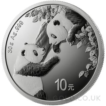 2023 30g Chinese Panda Silver Coin
