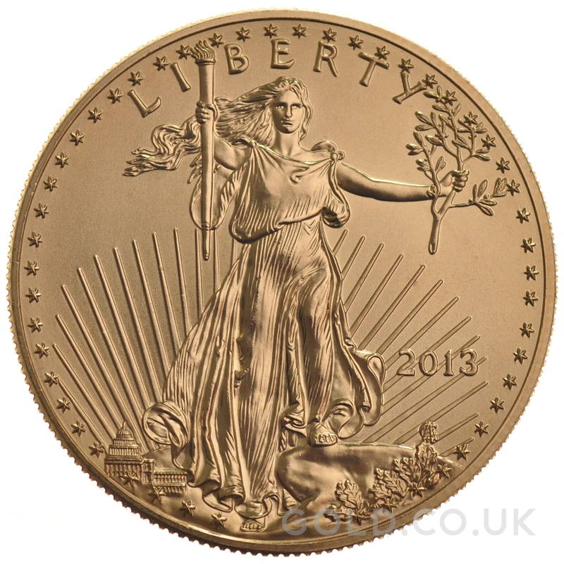 2013 American Eagle Gold Coin 1oz