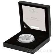 2023 2oz Britannia Proof Silver Coin Boxed