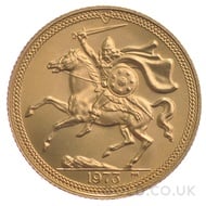 Gold Isle of Man Five Pound Coin (Best Value)