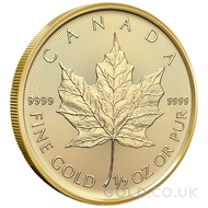1/2 Maple Leaf Gold Coins