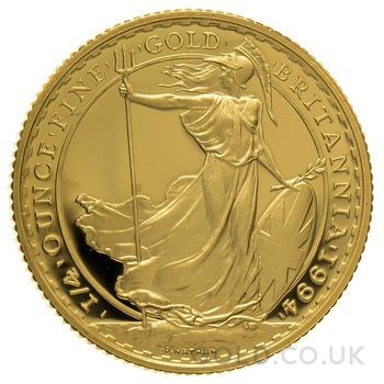 1994 Proof 1/4oz Gold Britannia Coin