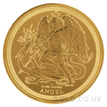 2024 Isle of Man Angel Gold Coin 1oz