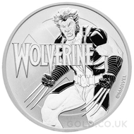 2021 1oz Silver Wolverine Coin
