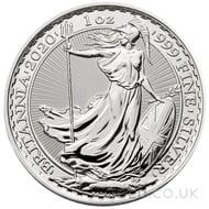 Silver 1oz Britannia Year of the Rat Lunar Edge (2020)