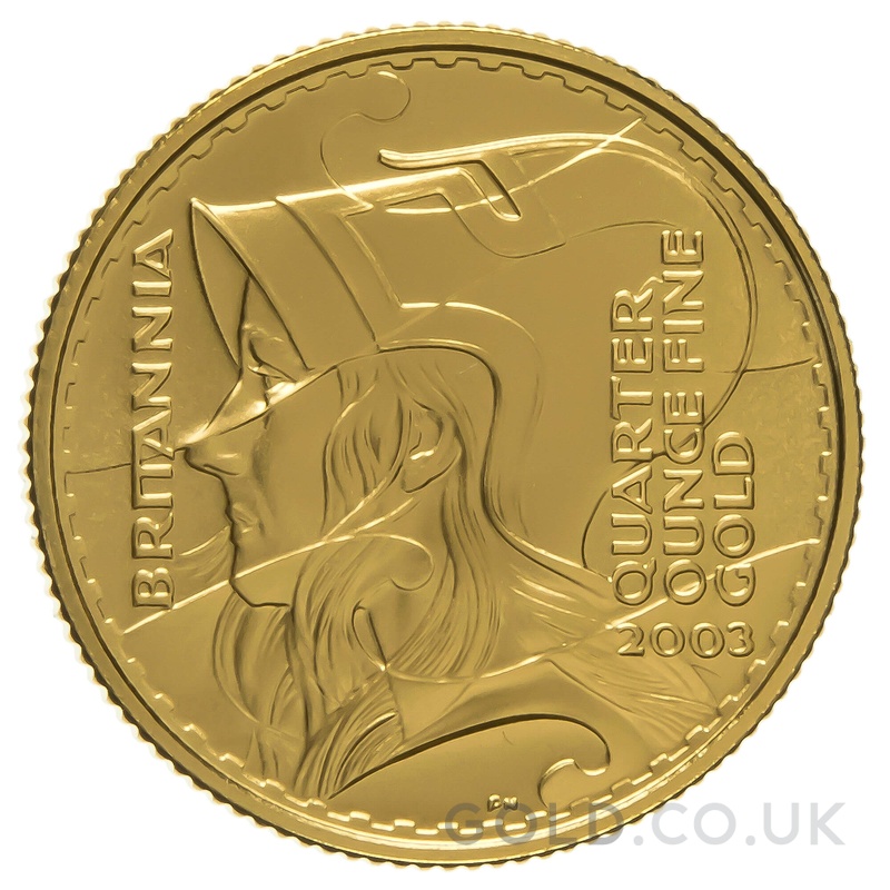 2003 Proof 1/4oz Gold Britannia Coin