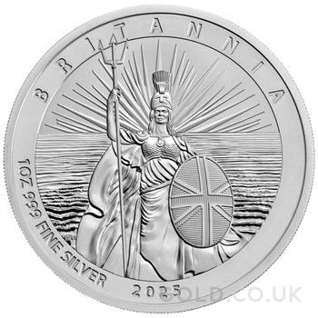 2025 Britannia Fractional Silver Reverse Proof Frosted Set Boxed