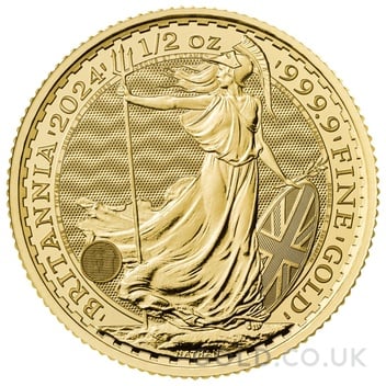 2024 1/2oz Britannia Gold Coin Gift Boxed