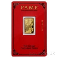 5g PAMP Year of the Monkey Gold Bar