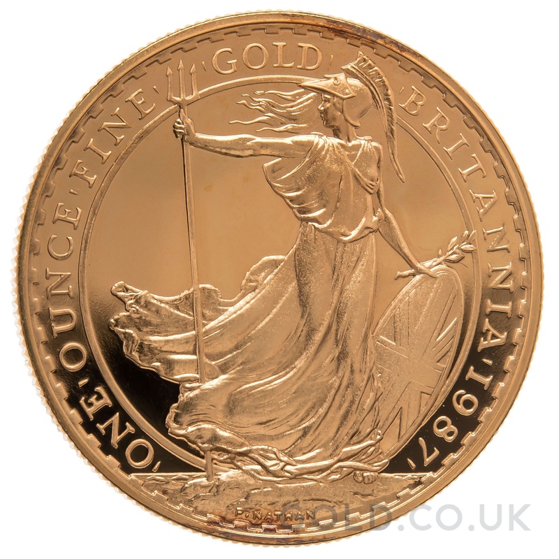 1987 Proof Gold Britannia Coin 1oz