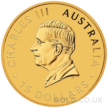 2025 1/10oz Australian Kangaroo Gold Nugget Coin