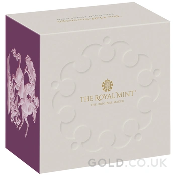 2026 Proof Gold Half Sovereign Coin Boxed