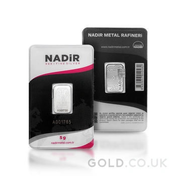 5g Silver Bar Nadir Minted