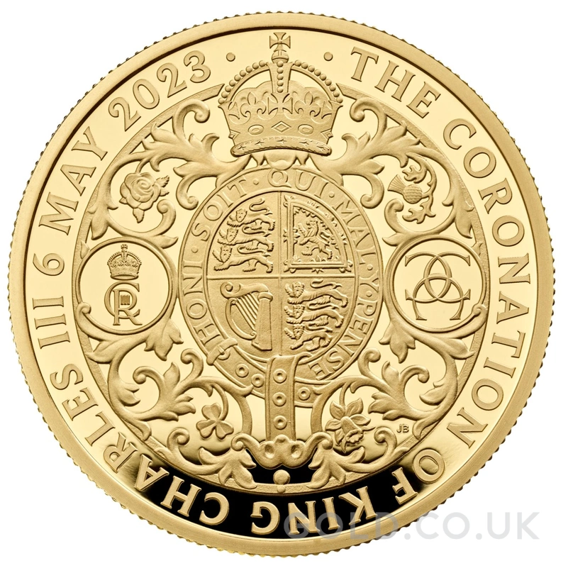 2023 1oz Gold Coronation of King Charles III Proof Coin Boxed