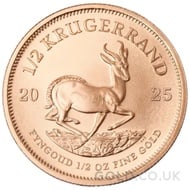 Gold Krugerrand 1/2oz (2025)