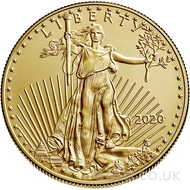 2020 Gold American Eagle Coin 1oz