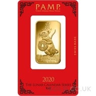 1oz PAMP Gold Year of the Rat (2020)