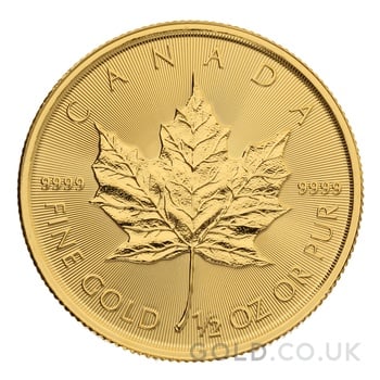 2022 1/2oz Canadian Maple Leaf Gold Coin