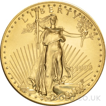 1998 American Eagle Gold Coin 1oz