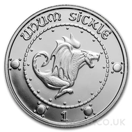 Harry Potter Silver Sickle 1oz Round