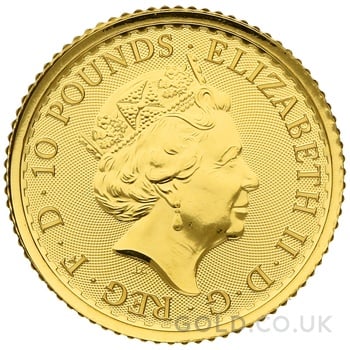 2021 1/10oz Gold Britannia Coin Gift Boxed