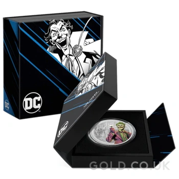 2023 Proof The Joker Silver Coin 1oz Boxed