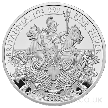 2023 Proof Silver Britannia 6 Coin Set Boxed