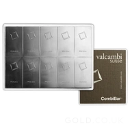 Valcambi 10 x 10g Silver CombiBar