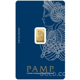 1g PAMP Gold Bar
