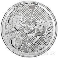 1oz Silver Spider-Man vs. Green Goblin Coin (2024)