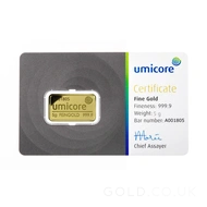 5g Umicore Gold Bar