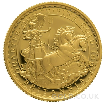 1997 Proof 1/4oz Gold Britannia Coin